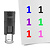 Stempel Getal 1