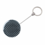 Rollmatic Sleutelhanger Ø50mm met 100cm uittrekbaar Nylon koord  - carbon look