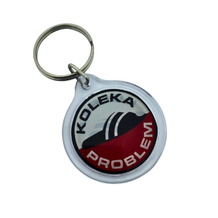 Plexiglas sleutelhanger met jouw foto rond Ø40mm - per 1 stuk