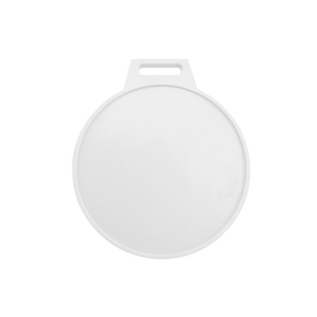 Blanco labelhouders 64x71mm van kunststof met een sleufopening - per 1 stuk