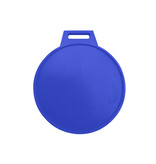 Blanco labelhouders 64x71mm van kunststof met een sleufopening - per 1 stuk