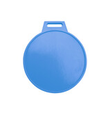 Blanco labelhouders 64x71mm van kunststof met een sleufopening - per 1 stuk