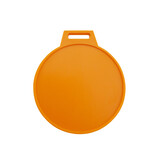 Blanco labelhouders 64x71mm van kunststof met een sleufopening - per 1 stuk