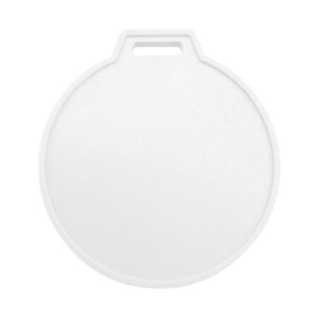 Blanco labelhouders 85x97mm van kunststof met een sleufopening - per 1 stuk