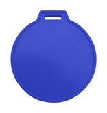 Blanco labelhouders 85x97mm van kunststof met een sleufopening - per 1 stuk