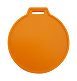 Blanco labelhouders 85x97mm van kunststof met een sleufopening - per 1 stuk
