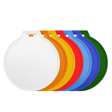 Blanco labelhouders 85x97mm van kunststof met een sleufopening - per 1 stuk