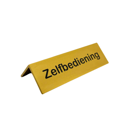 Tafelbordje Zelfbediening Aluminium