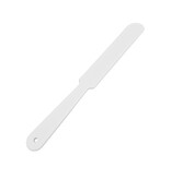 Blanco bierafschuimer  230x27x3mm - per 1 stuk