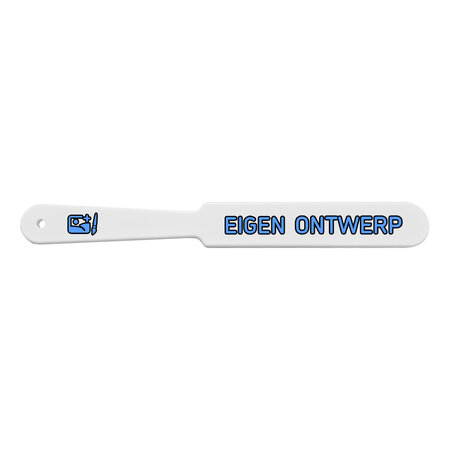 Bierafschuimer met eigen ontwerp  230x27x3mm - per 1 stuk