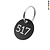 CombiCraft Sleutellabels Aluminium Gekleurd met nummer