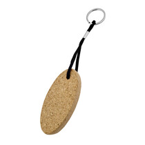 Blanco drijvende sleutelhanger kurk