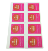 Event badge met eigen logo van PET 74,2x105mm - vanaf 10  stuks