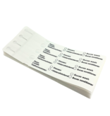 CombiCraft Sleufetiketten met jouw eigen ontwerp 250x25mm 4-baans - per 100 etiketten