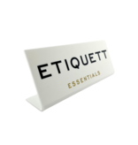 Kelby bureau naambordje met eigen full colour ontwerp - per 1 stuk