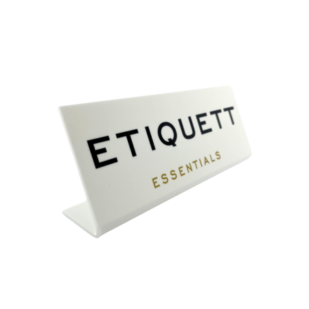 Kelby bureau naambordje met eigen full colour ontwerp - per 1 stuk