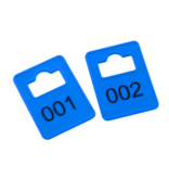 CombiCraft Garderobemunten Tiffany 36x50mm met vaste nummering - per set