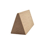 Blanco tafelbordje van eikenhout 110 x 57 mm - per 1 stuk