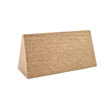 Blanco tafelbordje van eikenhout 110 x 57 mm - per 1 stuk