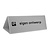 Tafelbordje Cody 200x55mm zilver