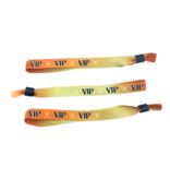 VIP textiel polsbandjes met cap-lock sluiting - per 100 stuks