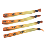 VIP textiel polsbandjes met cap-lock sluiting - per 100 stuks