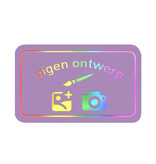 CombiCraft Kermismunt rechthoek 54 x 39 mm met eigen ontwerp in foliedruk - per 1000 stuks