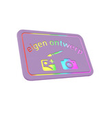 CombiCraft Kermismunt rechthoek 54 x 39 mm met eigen ontwerp in foliedruk - per 1000 stuks