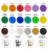 CombiCraft Ronde kermismunt 47 mm met eigen ontwerp in foliedruk - per 1000 stuks