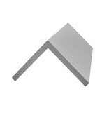 CombiCraft Tafelbordje Fortis van zilverkleurig aluminium met eigen ontwerp 120x50mm - per 1 stuk