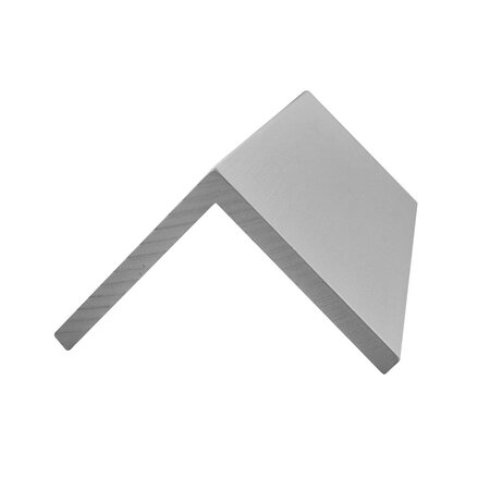 CombiCraft Tafelbordje Fortis van zilverkleurig aluminium met eigen ontwerp 120x50mm - per 1 stuk