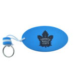 Drijvende sleutelhanger met bedrukking 50x90mm blauw - per 1 stuk