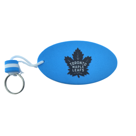 Drijvende sleutelhanger met bedrukking 50x90mm blauw - per 1 stuk