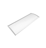 Kantoor naambordje van zilverkleurig aluminium 205 x 80 mm met papierinleg - per 1 stuk