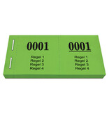 Lotenboekjes met 4 regels eigen tekst - per 1000 nummers