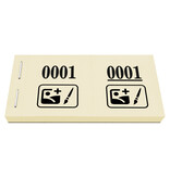 Nummer loten met eigen logo - per 1000 nummers