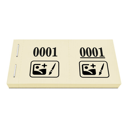 Nummer loten met eigen logo - per 1000 nummers