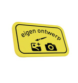 Kermismunt rechthoek 58 x 26 mm met foliedruk - per 1000 stuks