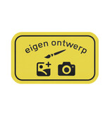 Kermismunt rechthoek 58 x 26 mm met foliedruk - per 1000 stuks