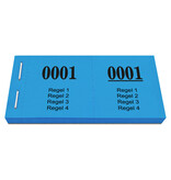 Lotenboekjes met 4 regels eigen tekst - per 1000 nummers