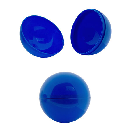 Gekleurde loterij ballen van kunststof in Ø75mm - per 1 stuk