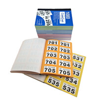 Dubbelnummers in boekjes - 6000 nummers