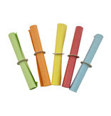 Kleurrijke rol lootjes met doorlopende nummering - per 100 stuks