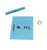 Kleurrijke rol lootjes met doorlopende nummering - per 100 stuks