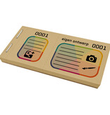 Grote loten met eigen ontwerp full colour druk - per 600 lootjes