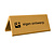Tafelbordje Elegant 120x55mm goud