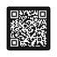 QR-code bordje van acrylaat met tape in zwart - per 1 stuk
