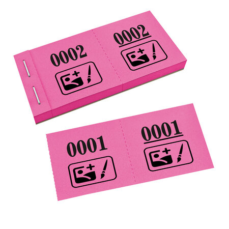 Nummer loten met eigen logo - per 1000 nummers