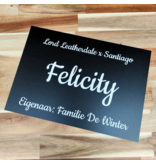 Aluminium CombiPaneel Bordje met jouw eigen ontwerp 21x30cm (ca. A4)