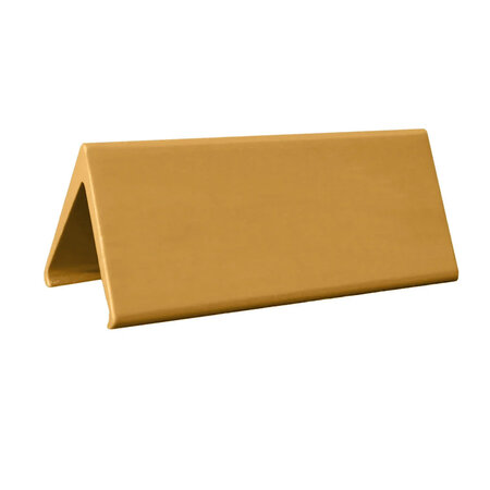 Blanco tafelbordje Elegant goudkleurig 120x55mm - per 1 stuk